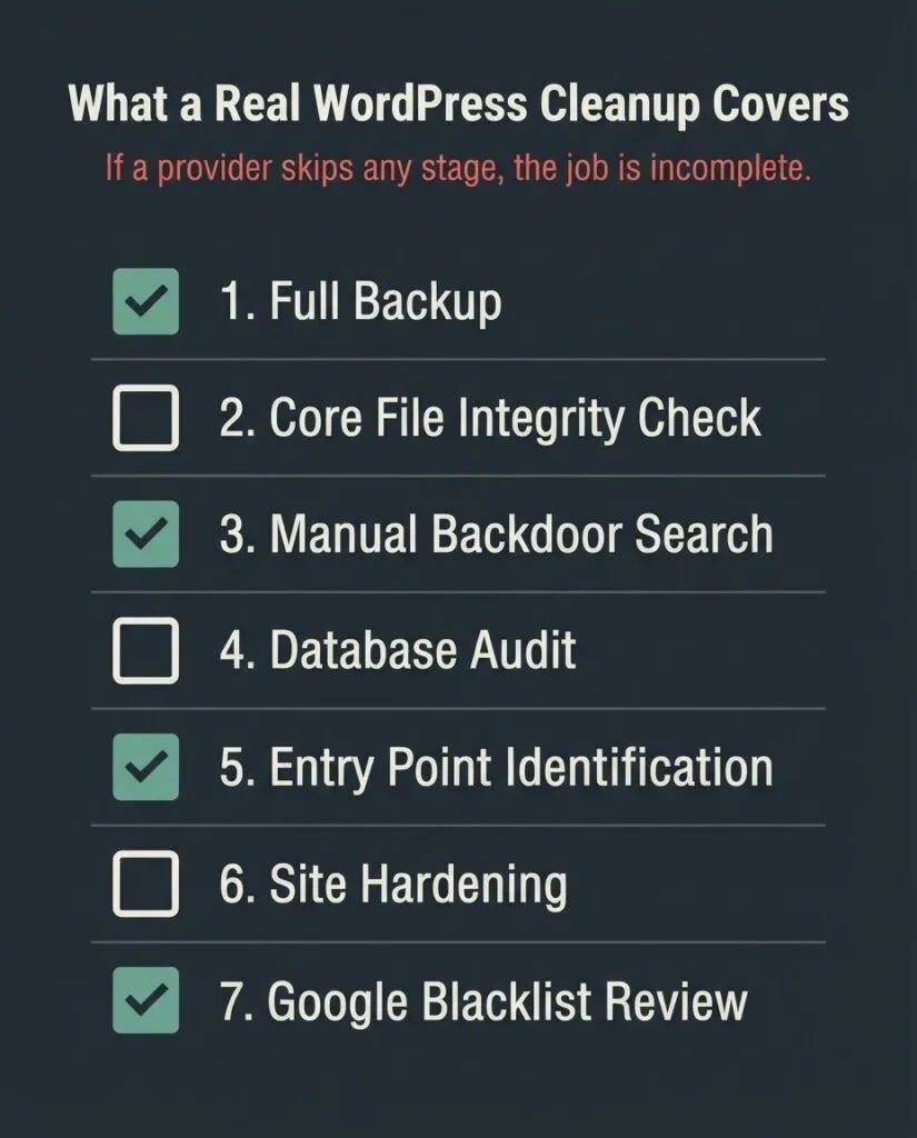 Wordpress Malware Removal Cost Comparison Chart 825x1024